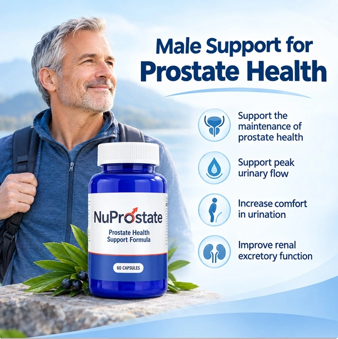 NuProsta prostate health supplement bottle